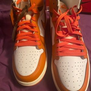 Starfish/orange/white Jordan 1s OG